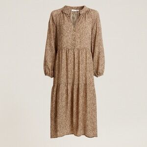 ASTR The Label Womens Midi Ivory Floral Midi Dress W Slip Sz S Feminine Romantic